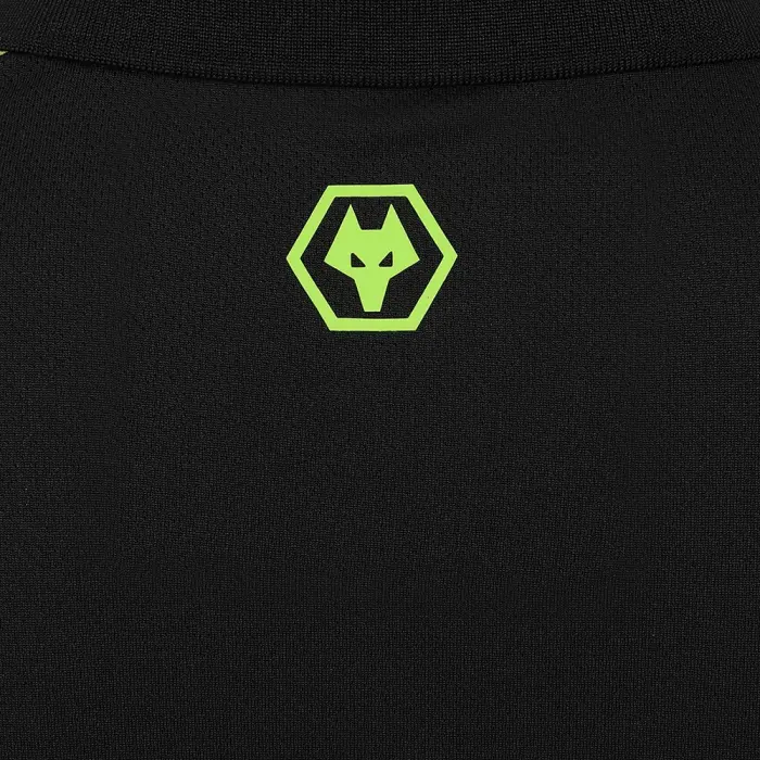 Wolverhampton Wanderers Store | Shop Official Progression Polo Black/Green – Junior Wolves Gear